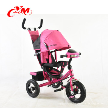 High quality European standard trike with music and light/Metal material YS painting tricycle toy for kids